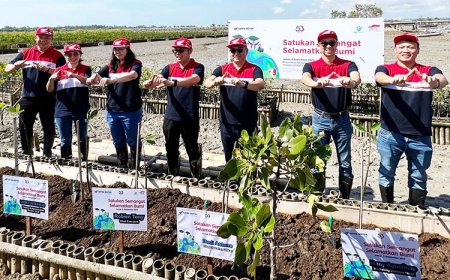 Semarak HUT ke-53 Tahun Astra Motor Tanam 10.000 Bibit Mangrove Wujud Semangat Selamatkan Bumi