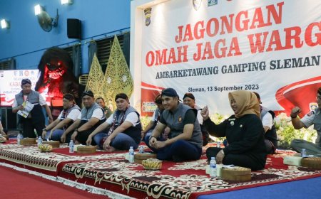 Kabaharkam Polri Apresiasi Sinergi Pemkab dan Polresta Sleman