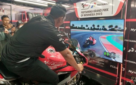 Warga Jogja Berkesempatan Merasakan Jadi Pembalap MotoGP