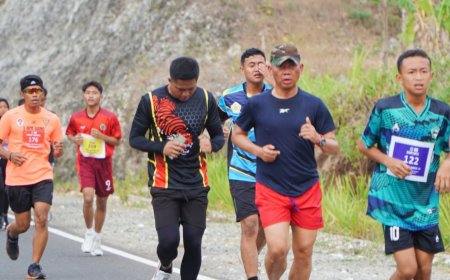 Ribuan Peserta Mengikuti Lomba Lari Baron 10K