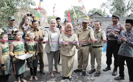 Jembatan Penghubung 4 Padukuhan Ini Akhirnya Beroperasi