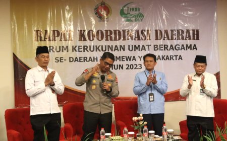 Junjung Tinggi Toleransi, Pesan Kapolda DIY Saat Membuka Rakorda FKUB