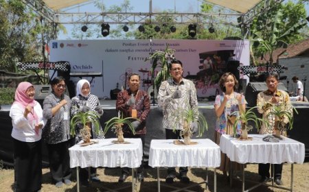 Vanda Tricolor Flora Endemik Asli Merapi Kini Semakin Berkurang