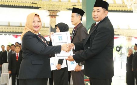 Melantik 96 ASN, Bupati Menyampaiakan Pesan Khusus