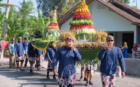 Terdapat Arca dan Yoni Peninggalan Abad VIII, Warga Dusun Pinggir Semangat Gelar Merti Dusun