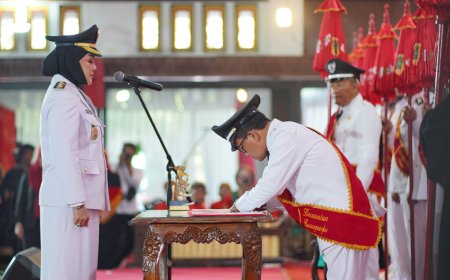 Bupati Klaten Melantik 67 Kades Terpilih