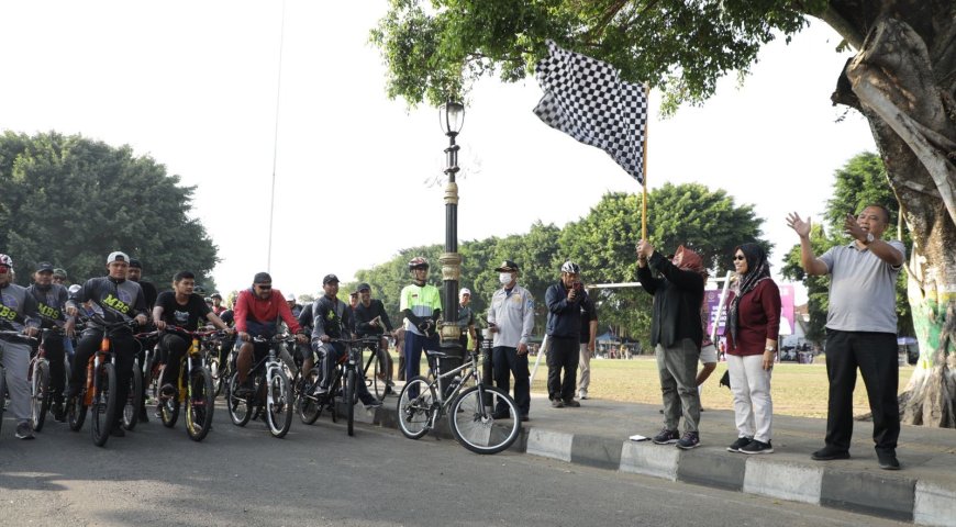 Momentum Silaturahmi, Sepeda Santai Peringati Hari Perhubungan Nasional