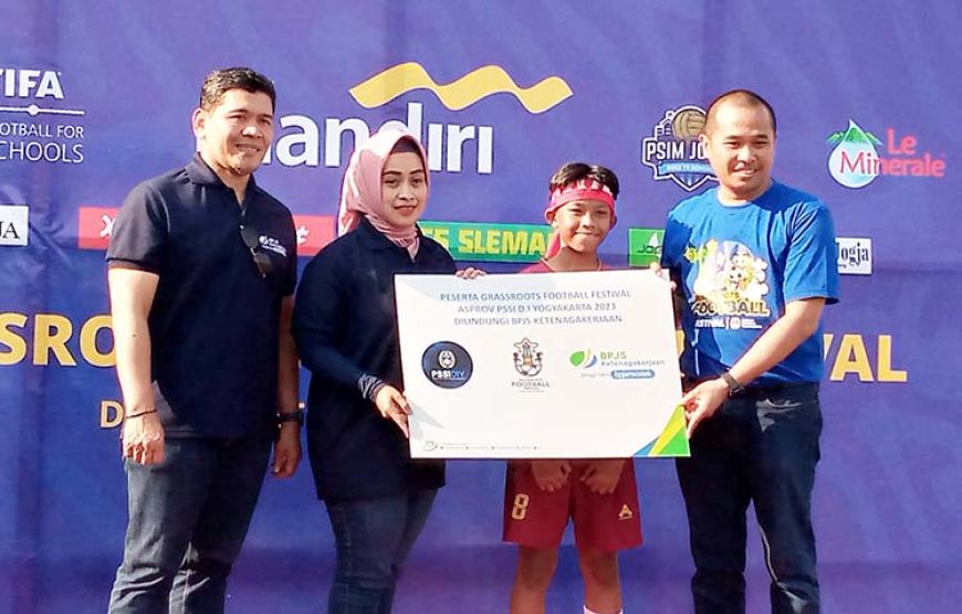 BPJamsostek Memberikan Perlindungan untuk 2.280 Anak Peserta Grassroot Football Festival GKR Mangkubumi