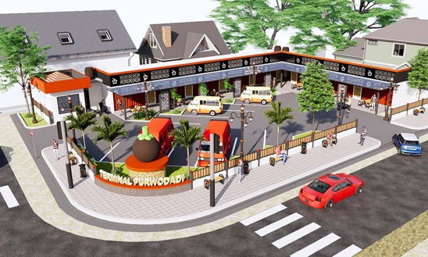 Pembangunan Terminal Tipe C Purwodadi, Selain untuk Angkudes Juga Wadahi PKL