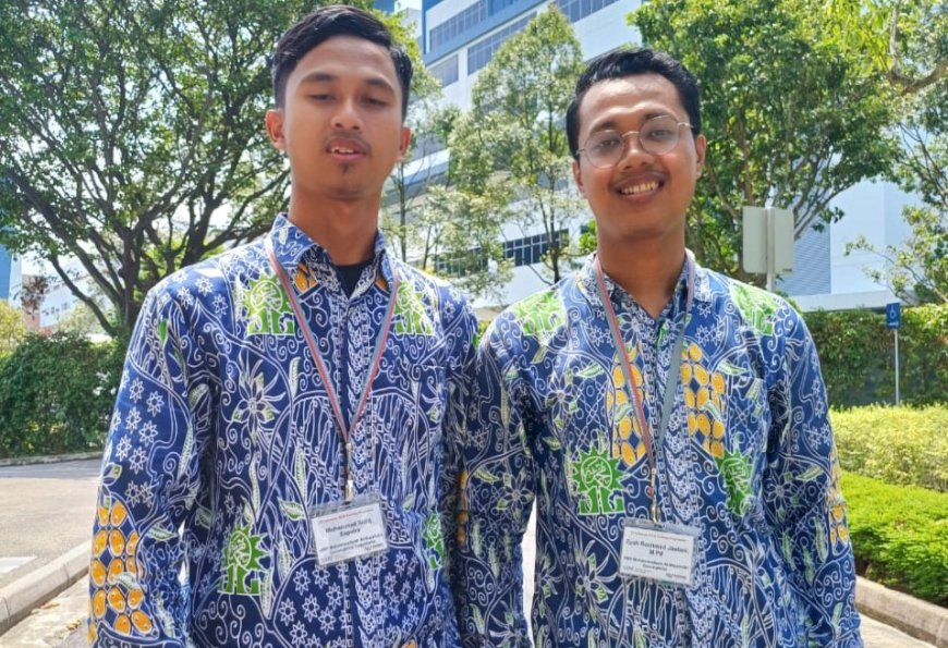 Dua Guru SMP dan SMA Al Mujahidin Dikirim ke Singapura