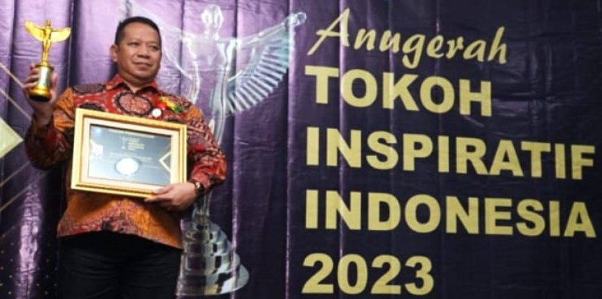 Direktur PDAM Purworejo Meraih Penghargaan Tokoh Inspiratif Indonesia 2023