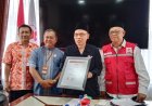 PMI Sleman Terima Sertifikat Pusat Unggulan Pembinaan PMR