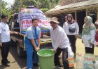 Keluarga Besar SMPN 3 Purbalingga dan Alumni Salurkan Bantuan Air Bersih