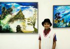 Sanggar Daun Jawa Timur dan Komunitas Gores Warna Jogja Pameran Seni Rupa Bersama