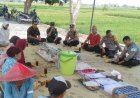 Doa Bersama di Persawahan, Warga Krecek Delanggu Mensyukuri Hasil Panen