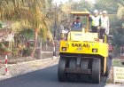 Delapan Jam, Pengaspalan Jalan Caturharjo - Bambanglipuro Selesai