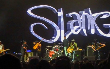 Hanya Dua Lagu, Penampilan Slank Featuring Bongky dan Pay Menggetarkan