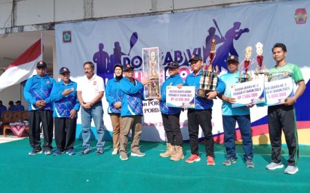 Kapanewon Pengasih Juara Umum Porkab VI Kulonprogo 2023