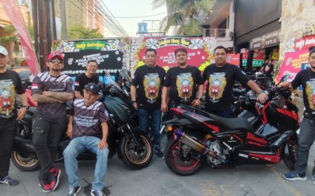 X-Max Rider Indonesia Chapter Yogyakarta Edukasi Tertib Lalu Lintas