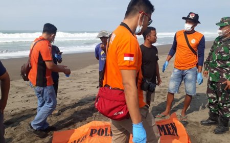 Jasad Nelayan Ditemukan setelah 13 Hari Hilang Terseret Ombak Samudera Indonesia