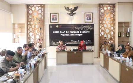 DPRD Jawa Tengah Mendukung Upaya RSUD Margono Soekarjo Naik Klasifikasi Tipe A