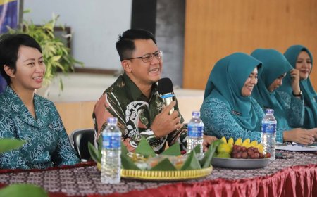 Wabup Sambut Tim Observasi Pilot Project Peduli KIA TP PKK Pusat