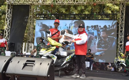 Bupati dan Wakil Bupati Sleman Hadiri Peringatan HUT TNI di Denggung
