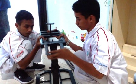 Kupas Kelapa Lebih Mudah, Berkat Alat Ciptaan Pelajar SMK Muhammadiyah Bambanglipuro Bantul