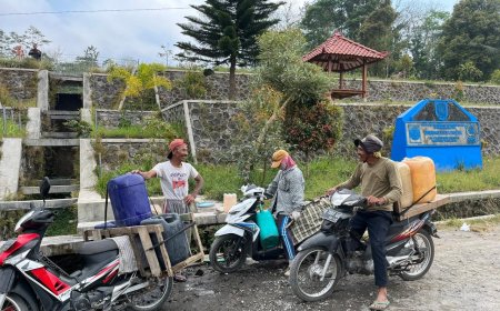 Embung Tirta Mulya Tak Pernah Kering, Selamatkan Warga Desa Tegalmulyo dari Krisis Air Akibat Kemarau Panjang