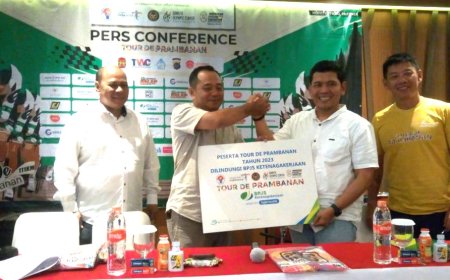 Seluruh Peserta Tour de Prambanan Dilindungi BPJS Ketenagakerjaan