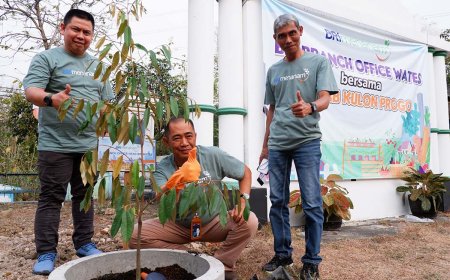 BRI Menanam 2023, Total Ada 2.640 Bibit di 24 Desa se Kulonprogo