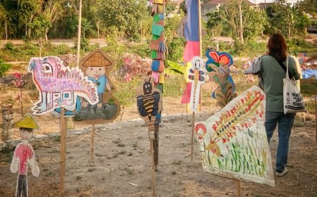 Pameran Saba Sawah Bagikan Kisah tentang Lingkungan dan Seni