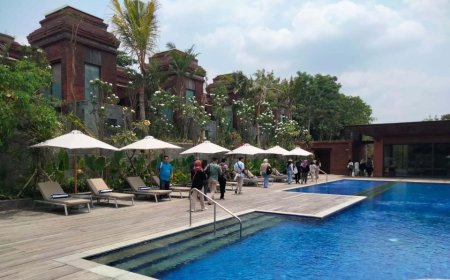 Damai dan Tenang, Resort Berarsitektur Jawa Kuno Ini Lokasinya Tak Jauh dari Pemkab Sleman