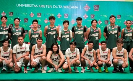 Tim Basket UKDW Siap Berlaga di LIMA 2023