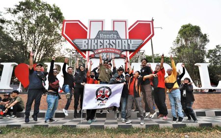 Tunjukkan Loyalitas dan Soliditas, 34.377 Bikers Honda Bersatu di HBD 2023