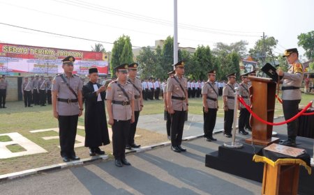 Tiga Kasat dan Dua Kapolsek Berganti Pimpinan