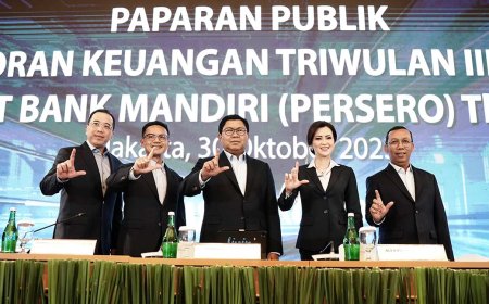 Rekor! Bank Mandiri Catatkan Total Aset di Kuartal III 2023 Tembus Rp 2.007 T