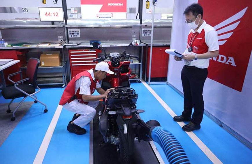 Teknisi Sepeda Motor Honda Indonesia Siap Adu Skill di Kompetisi Dunia