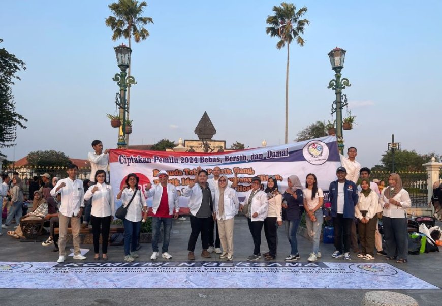 Dari Titik Nol Yogyakarta FPMI DIY Gaungkan Pemilu Damai dan Berintegritas