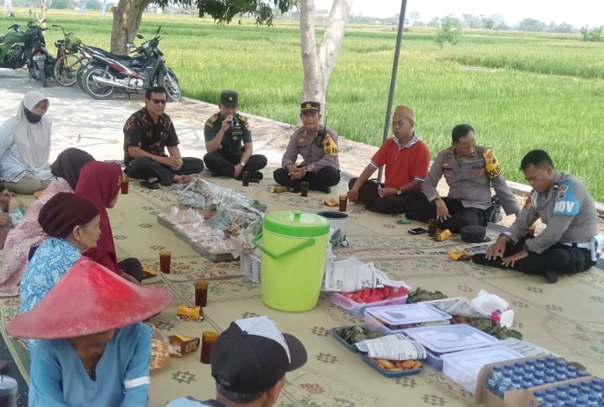 Doa Bersama di Persawahan, Warga Krecek Delanggu Mensyukuri Hasil Panen