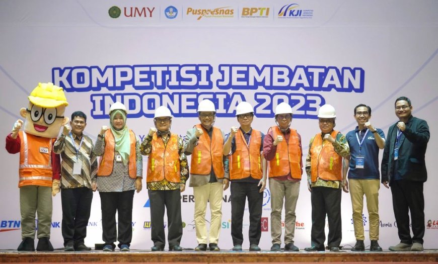 Kompetisi Jembatan Indonesia 2023 Menarik Perhatian Para Ahli