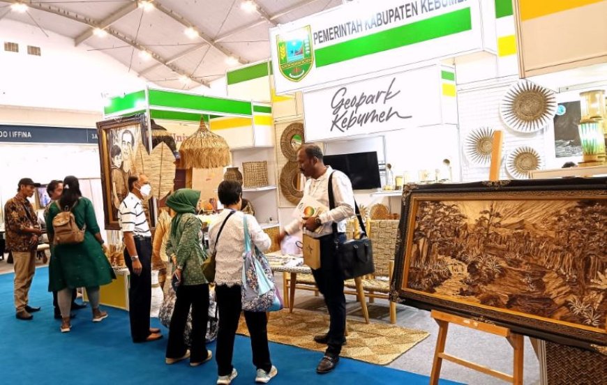 Produk Geopark Kebumen Tampil di Trade Expo Indonesia 2023