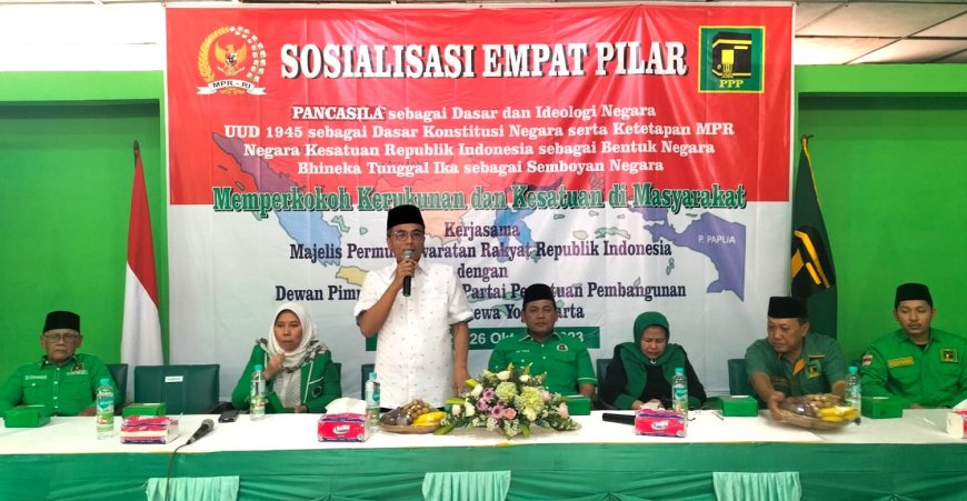 Sosialisasi Empat Pilar, Anggota MPR RI Arwani Thomafi Tak Ingin Pemilu Jadi Ajang Provokasi
