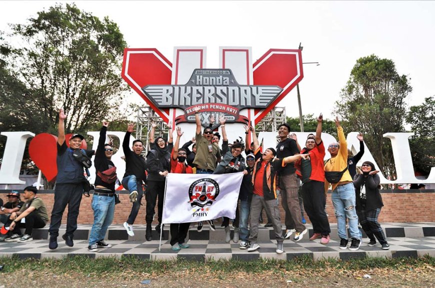 Tunjukkan Loyalitas dan Soliditas, 34.377 Bikers Honda Bersatu di HBD 2023