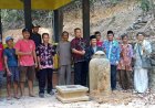 Direktur PDAM Purworejo Bantu Memindahkan Situs Purbakala Lingga dan Yoni ke Museum Batu Mini