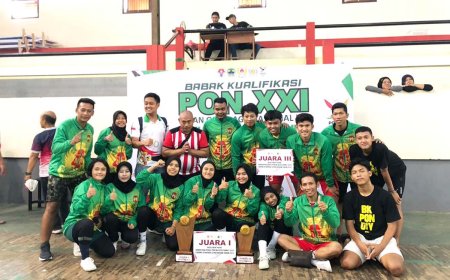 Gulung Bali, Tim Sepak Takraw Putri DIY Lolos PON