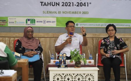 Disosialisasikan, Rencana Detail Tata Ruang Sleman Barat 2021 - 2041