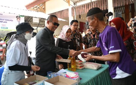 Beras di Warung Dijual Rp 15 Ribu Per Kg, di Pasar Murah Rp 10.600