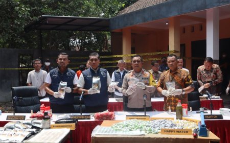 Bareskrim Gerebek Pabrik Keripik Pisang Narkotika di Bantul