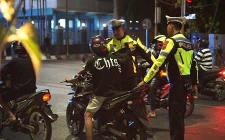 Polisi Sita Sepeda Motor Berknalpot Brong, Bisa Diambil Kalau Sudah Diganti